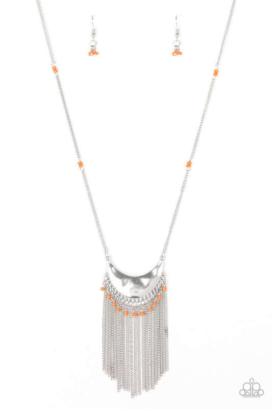Paparazzi Necklace ~ Desert Trance - Orange
