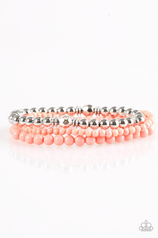 Midsummer Marvel - Orange - Paparazzi Bracelet Image