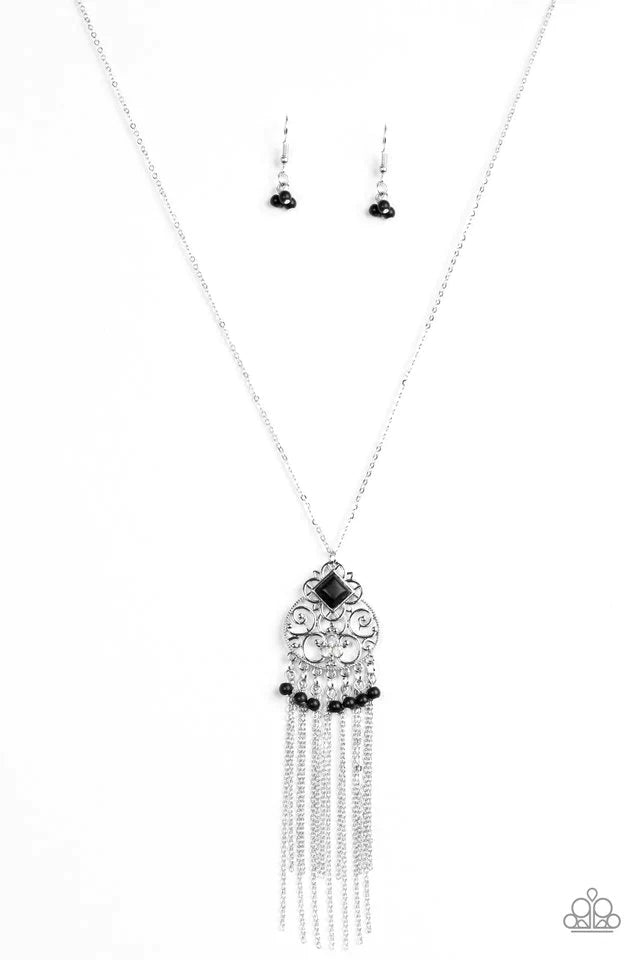 Paparazzi Necklace ~ Whimsically Western - Black