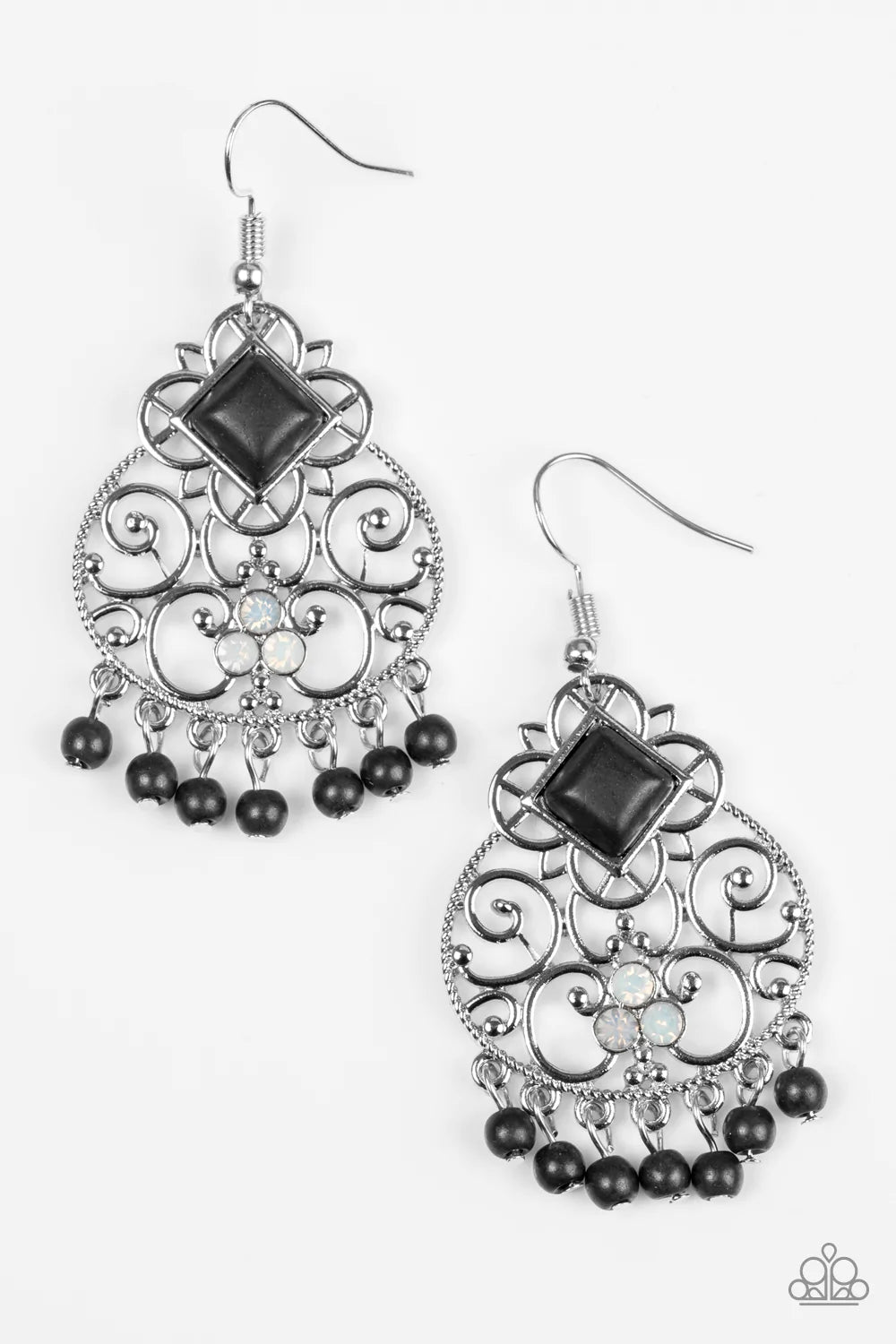 Paparazzi Earring ~ Western Wonder - Black