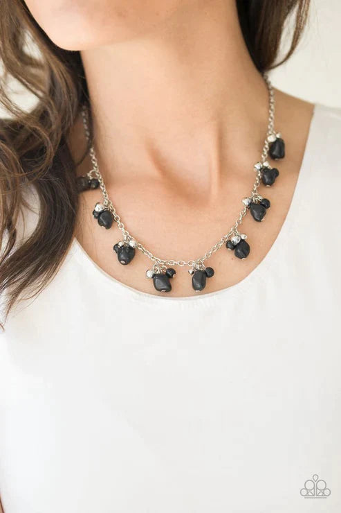 Paparazzi Necklace ~ Rocky Mountain Magnificence - Black