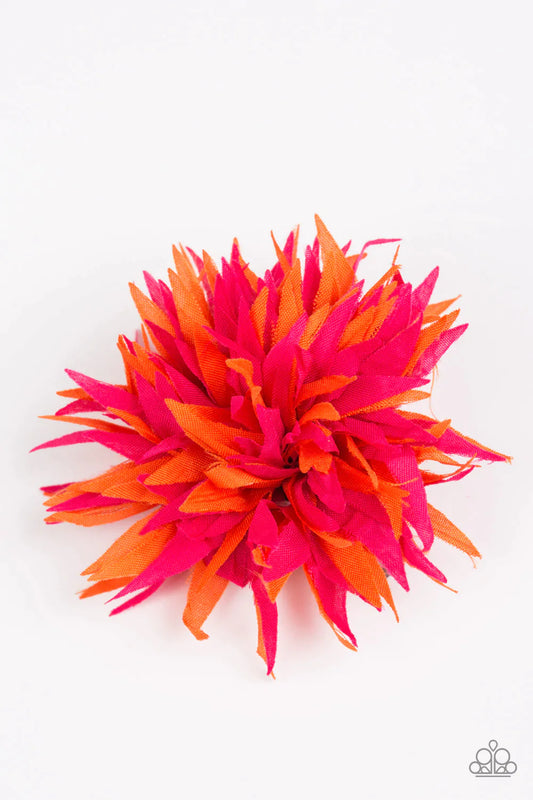 Paparazzi Hair Accessories ~ Blooming Beaches - Pink
