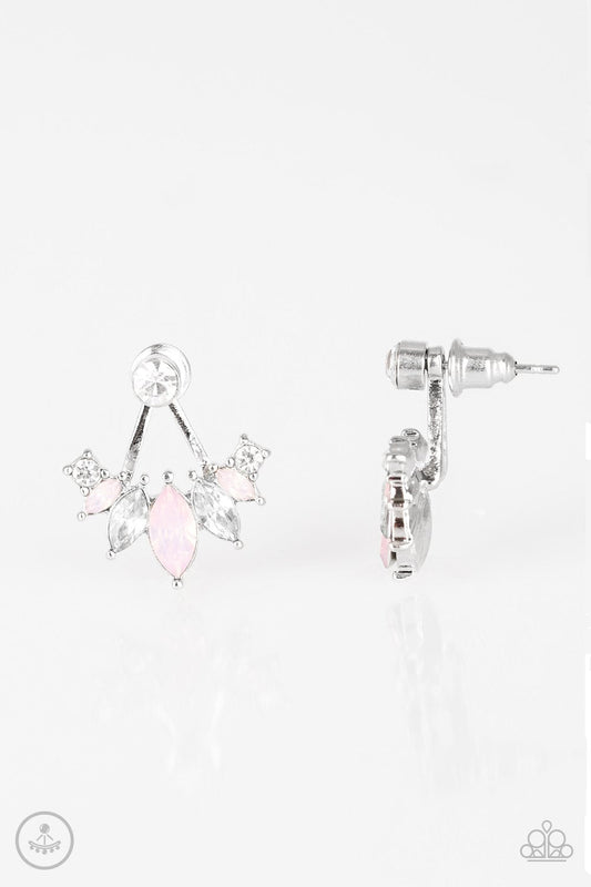 Paparazzi Earring ~ Chicest Of Them All - Pink