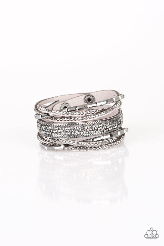 Paparazzi Bracelet ~ Punk Prowess - Silver