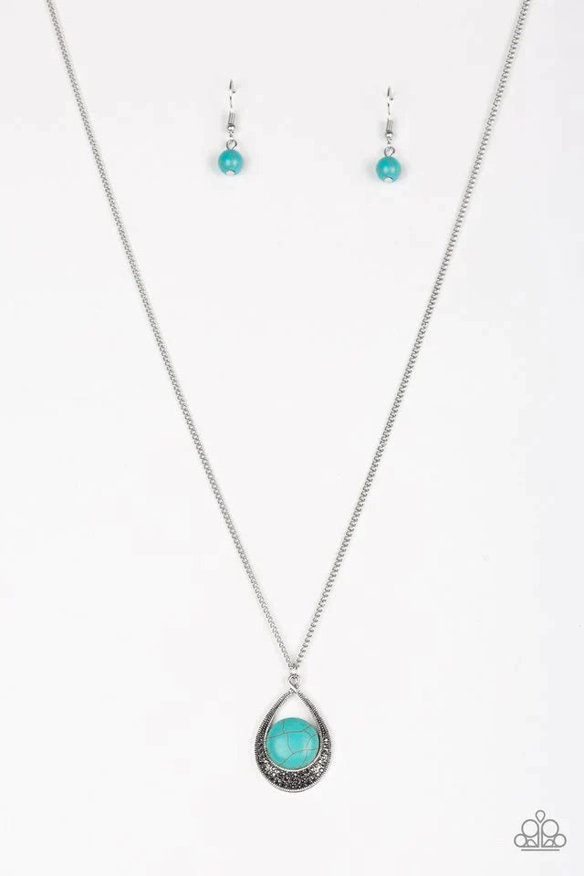 Paparazzi Necklace ~ Rio Rancho Resplendence - Blue