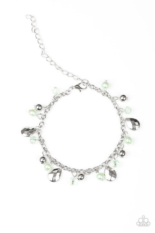 Paparazzi Bracelet ~ Modestly Midsummer - Green