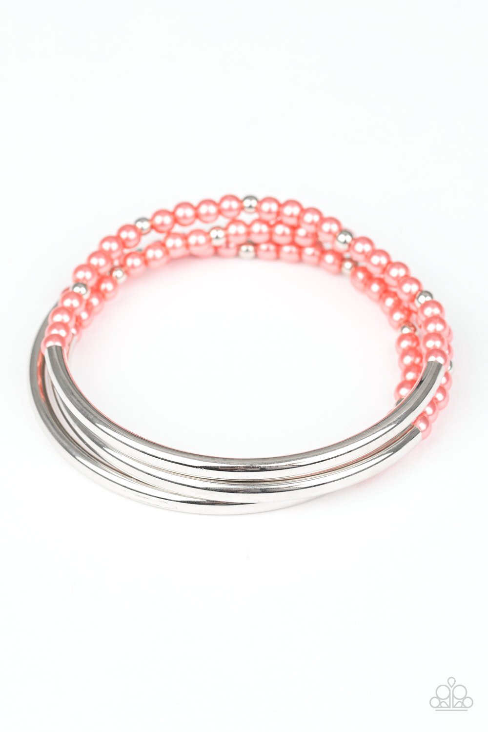 Paparazzi Bracelet ~ City Pretty - Orange