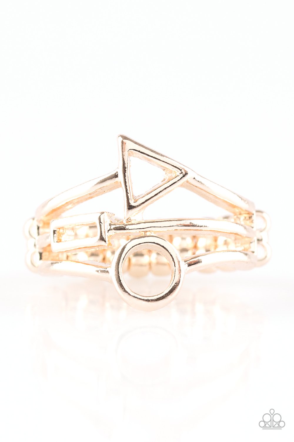 Paparazzi Ring ~ Better Shape Up - Rose Gold