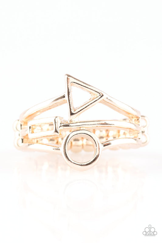 Paparazzi Ring ~ Better Shape Up - Rose Gold