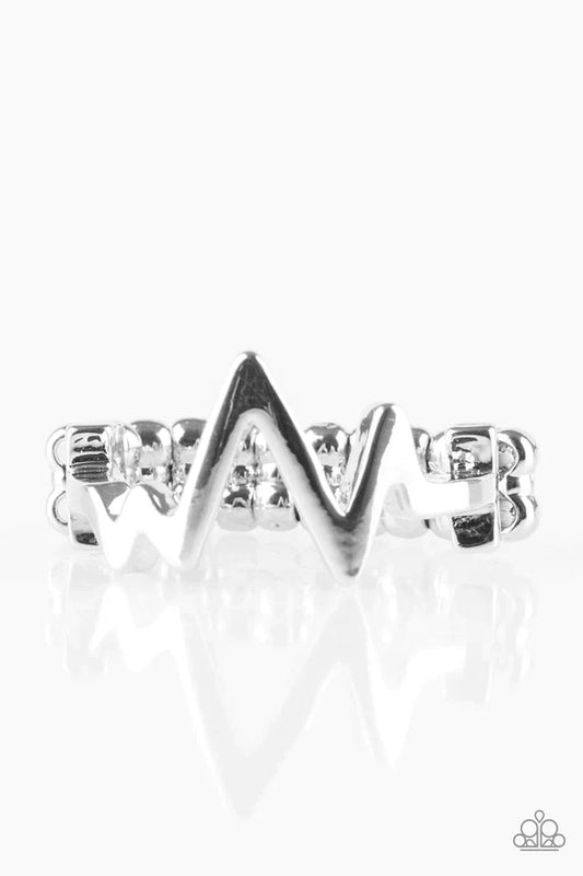 Paparazzi Ring ~ Check My Pulse - Silver