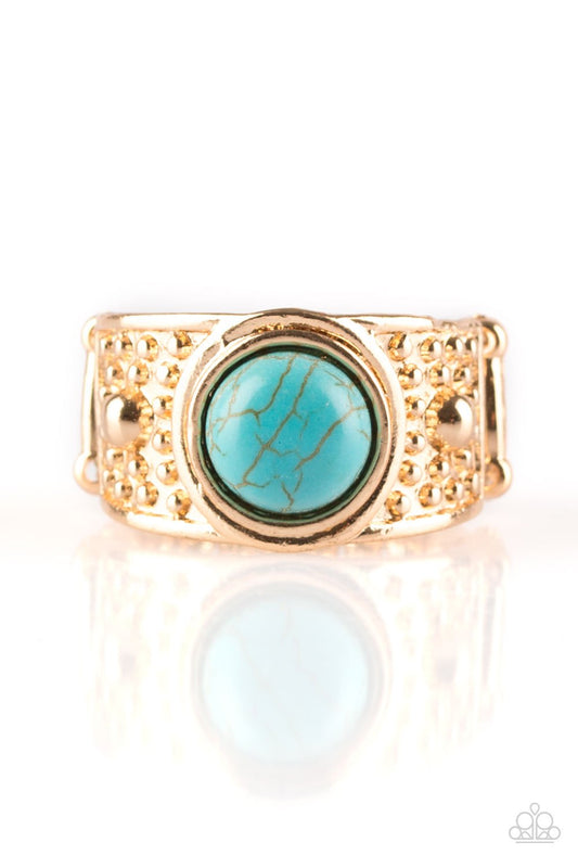 Paparazzi Ring ~ Summer Oasis - Gold