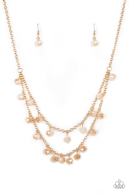 Paparazzi Necklace ~ Super Supernova - Gold