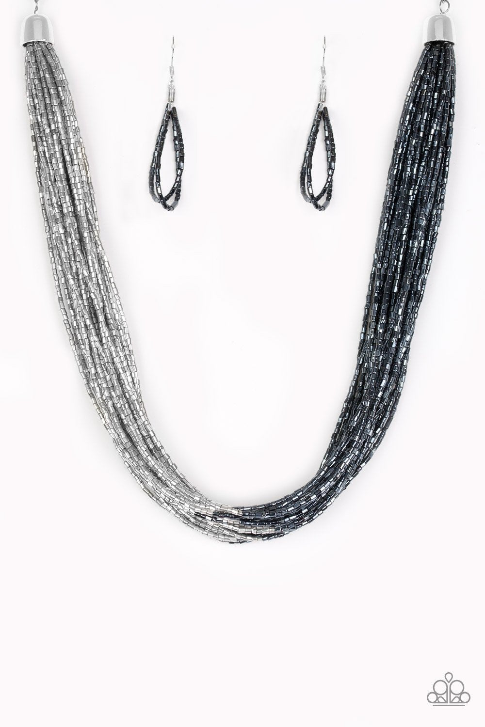 Paparazzi Necklace ~ Flashy Fashion - Blue