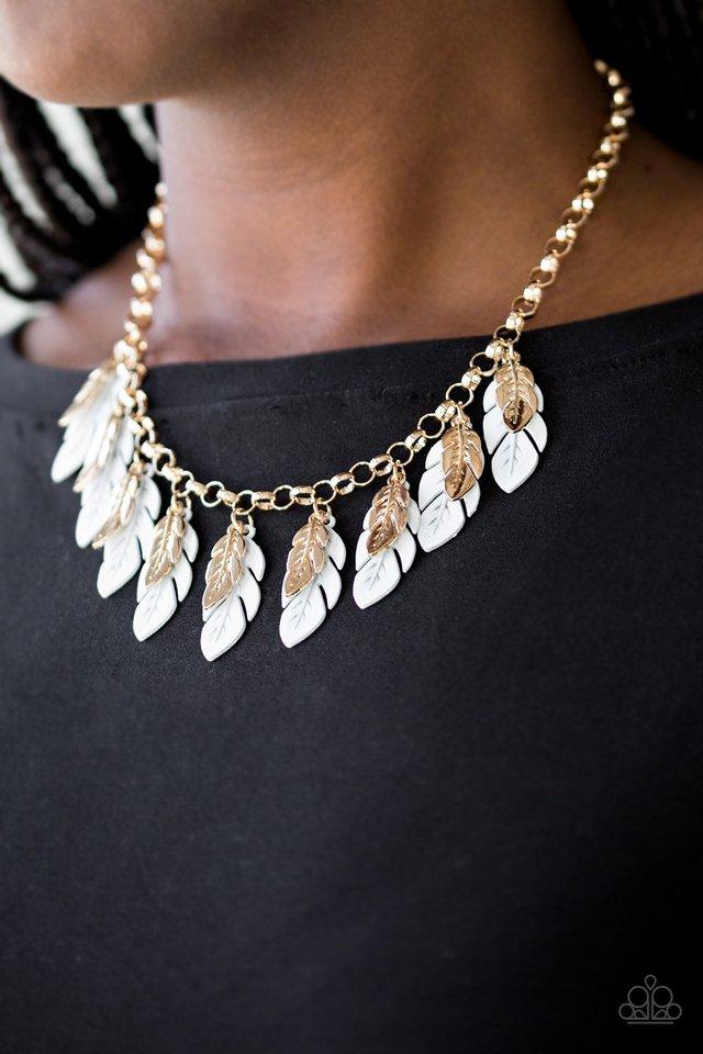 Paparazzi Necklace - Rule The Roost - White