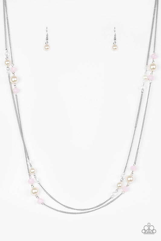 Paparazzi Necklace ~ Spring Splash - Pink