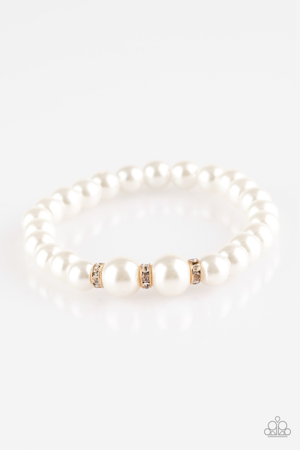 Paparazzi Bracelet ~ Radiantly Royal - Gold