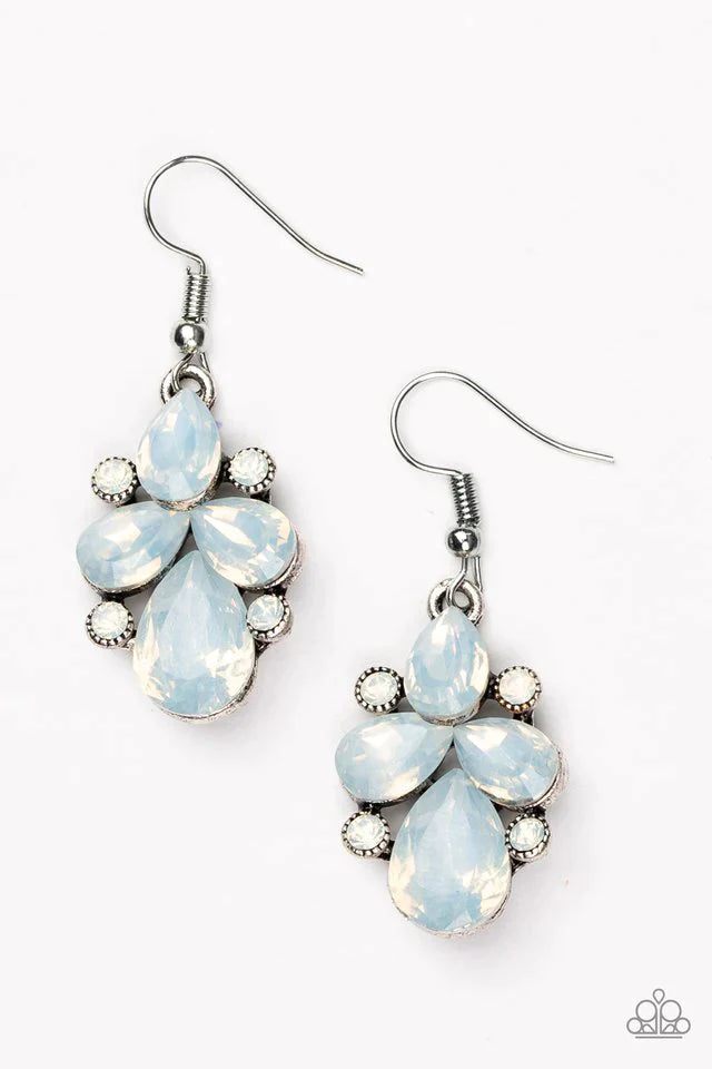 Paparazzi Earring ~ Wonderland Waltz - White