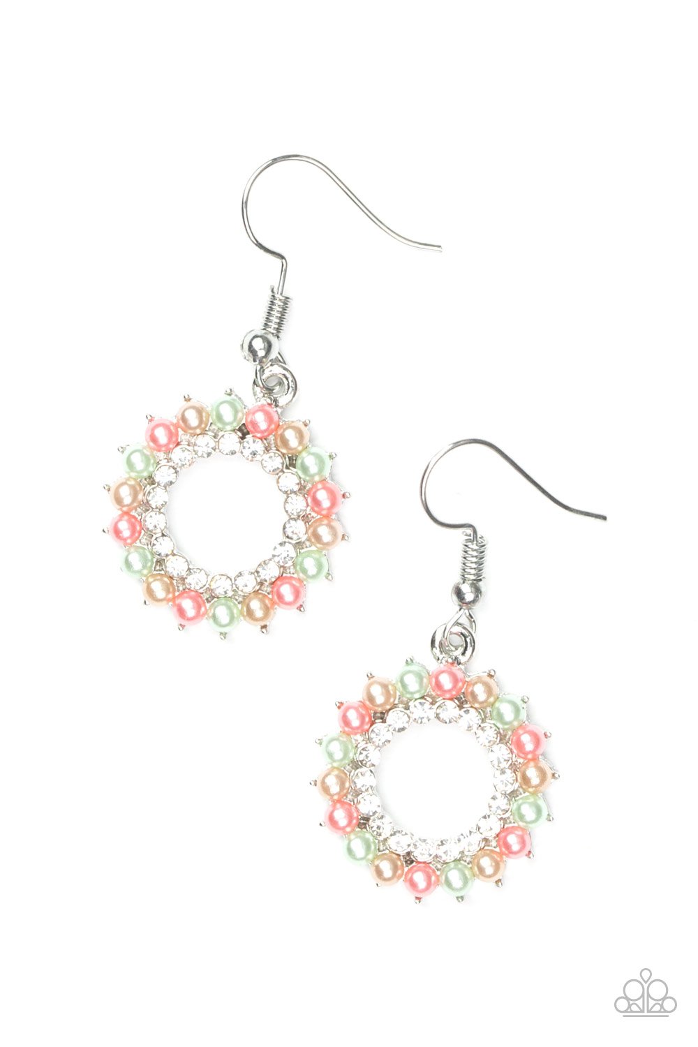 Paparazzi Earring ~ A Proper Lady - Multi