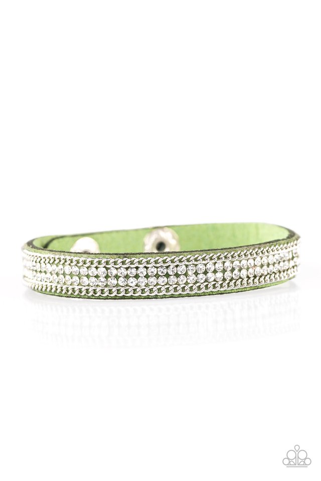 Babe Bling - Green - Paparazzi Bracelet Image