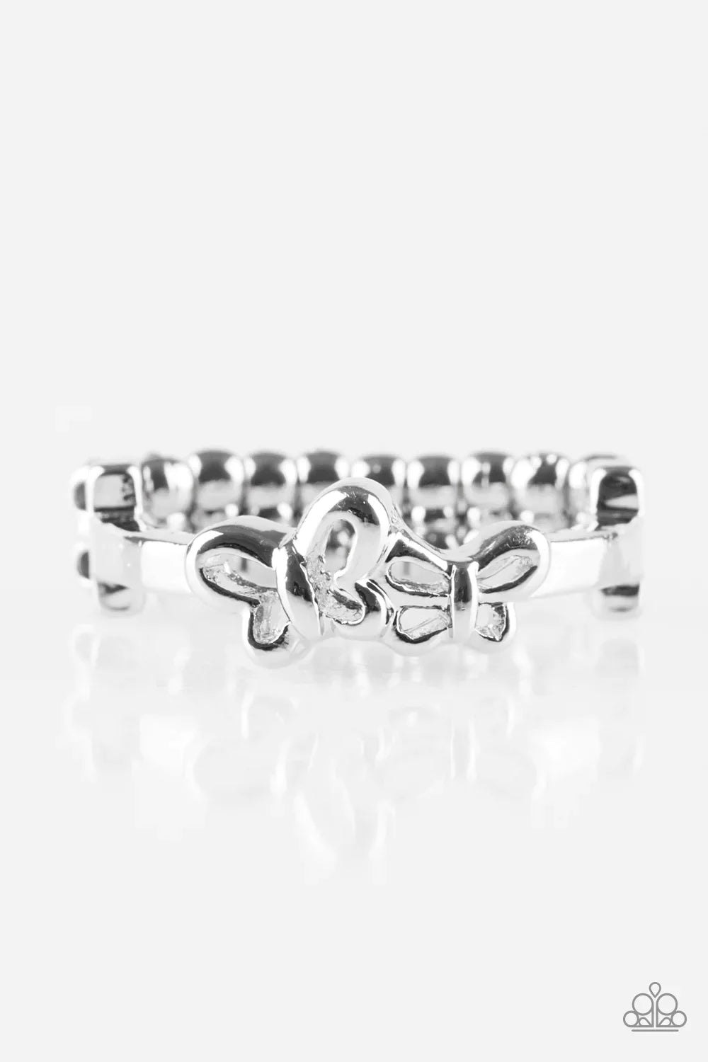 Paparazzi Ring ~ Butterfly Blessing - Silver