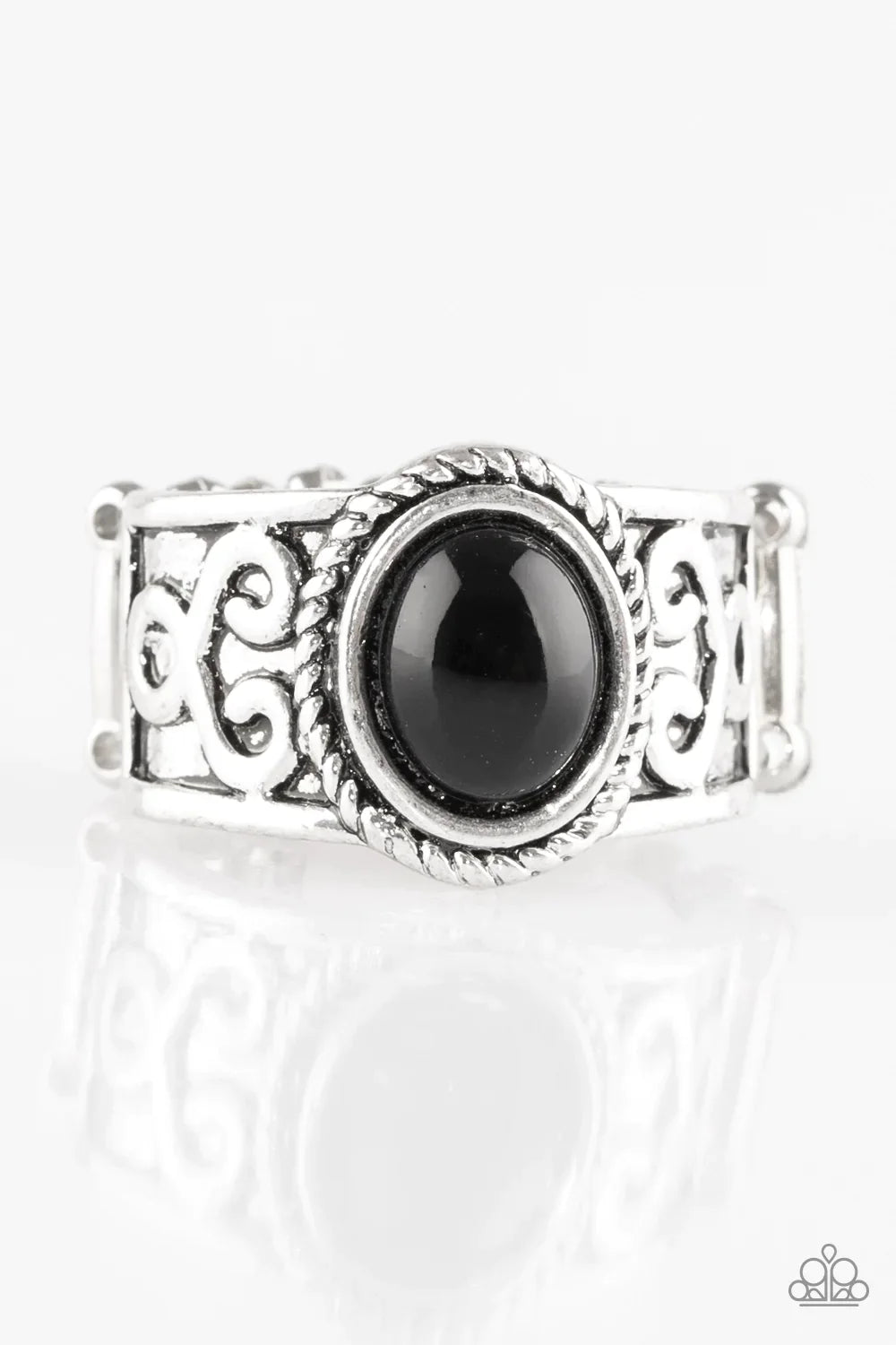 Paparazzi Ring ~ Totally Tidal - Black