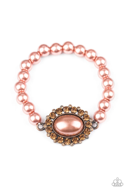 Paparazzi Bracelet ~ Starry-Eyed Starlet - Copper