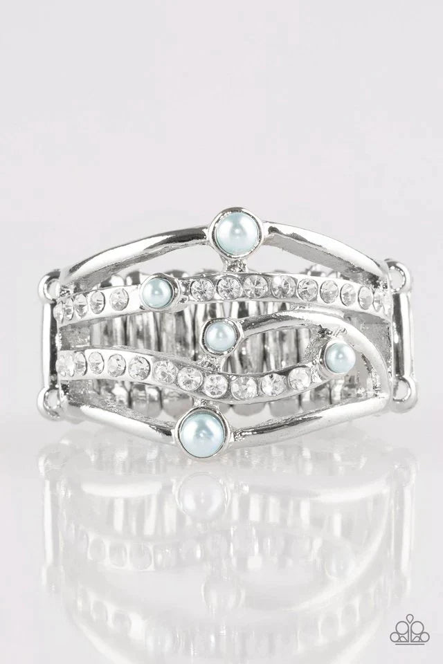 Paparazzi Ring ~ Magnificently Mermaid - Blue