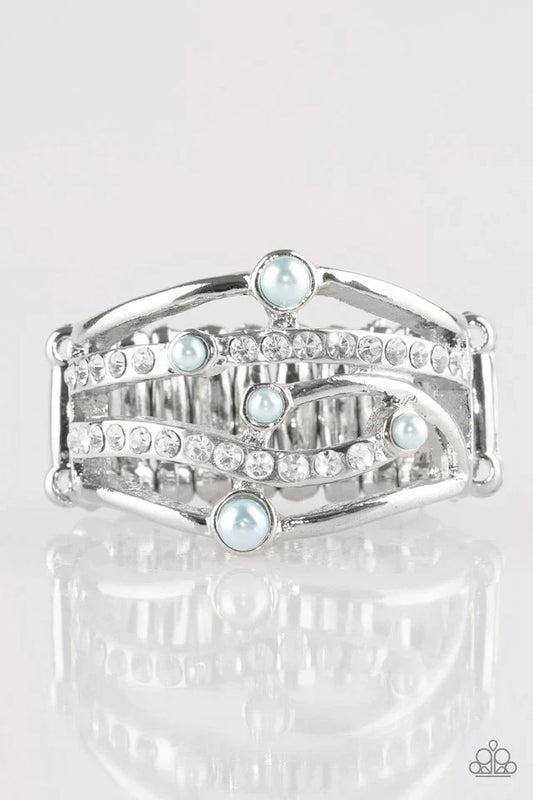 Paparazzi Ring ~ Magnificently Mermaid - Blue