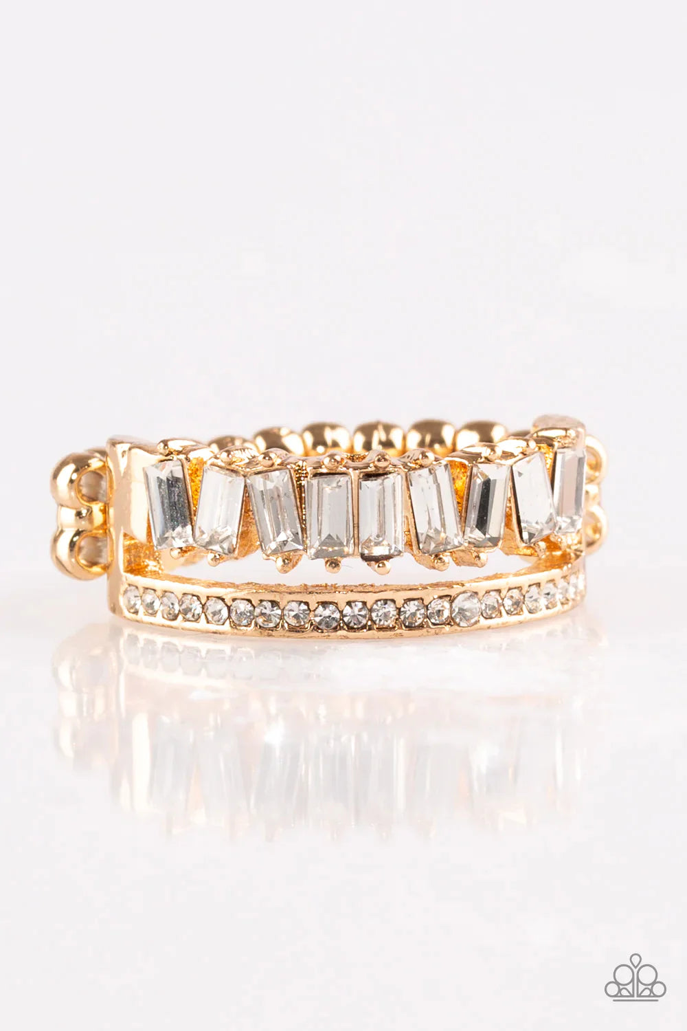 Paparazzi Ring ~ Royal Treasure Chest - Gold