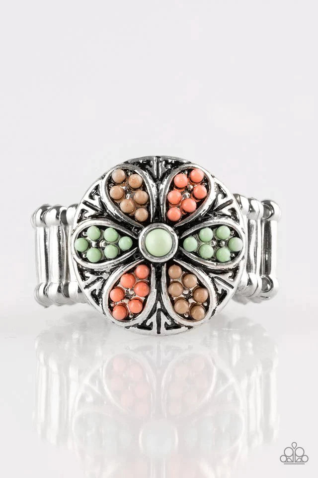 Paparazzi Ring ~ Summer Sandcastles - Green