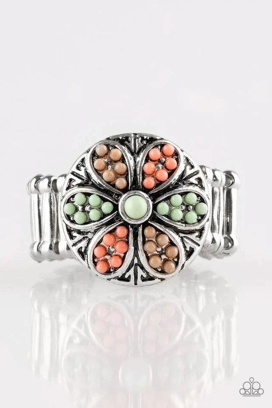 Paparazzi Ring ~ Summer Sandcastles - Green