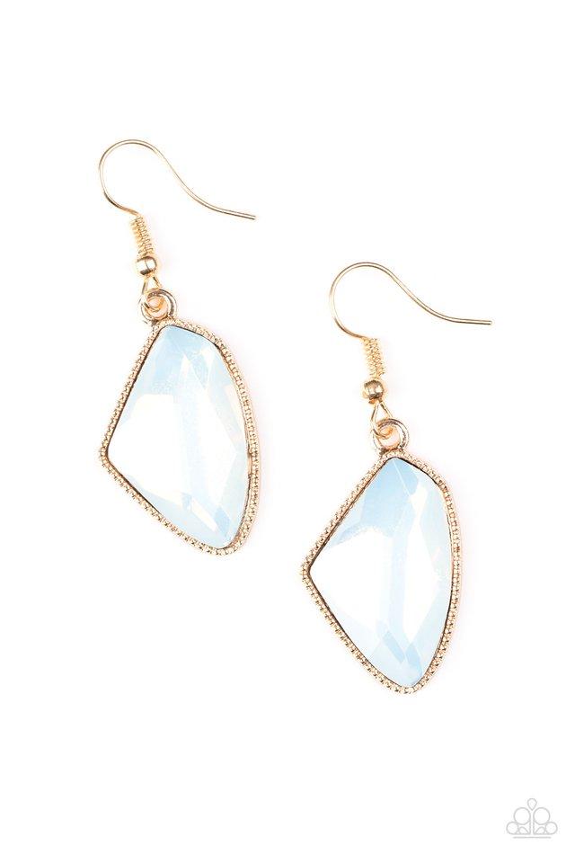 Paparazzi Earring ~ Mystic Mist - Gold