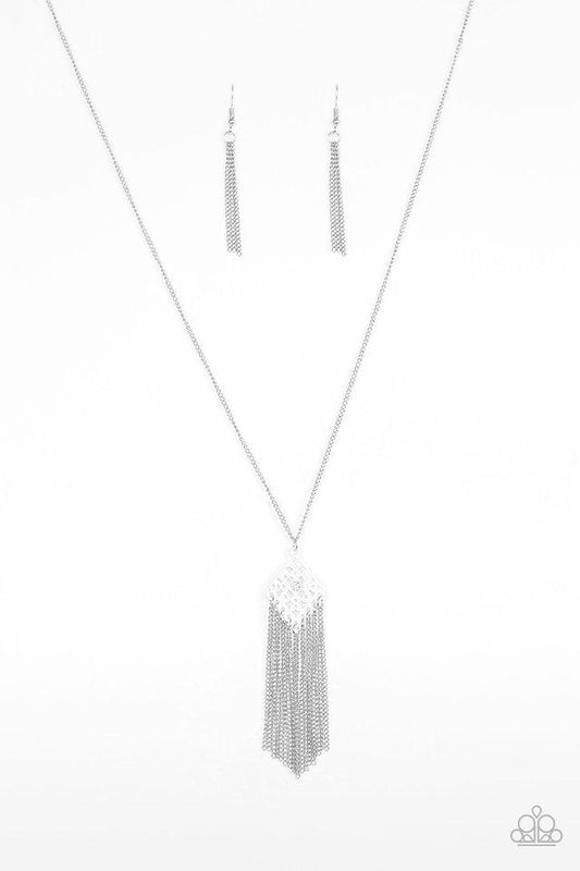 Paparazzi Necklace ~ Color Me Capricious - White