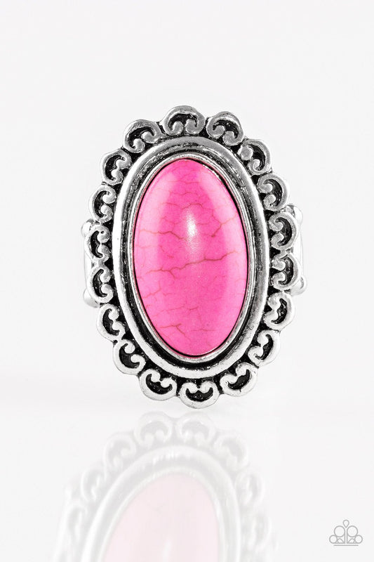 Paparazzi Ring ~ Madly Nomad - Pink