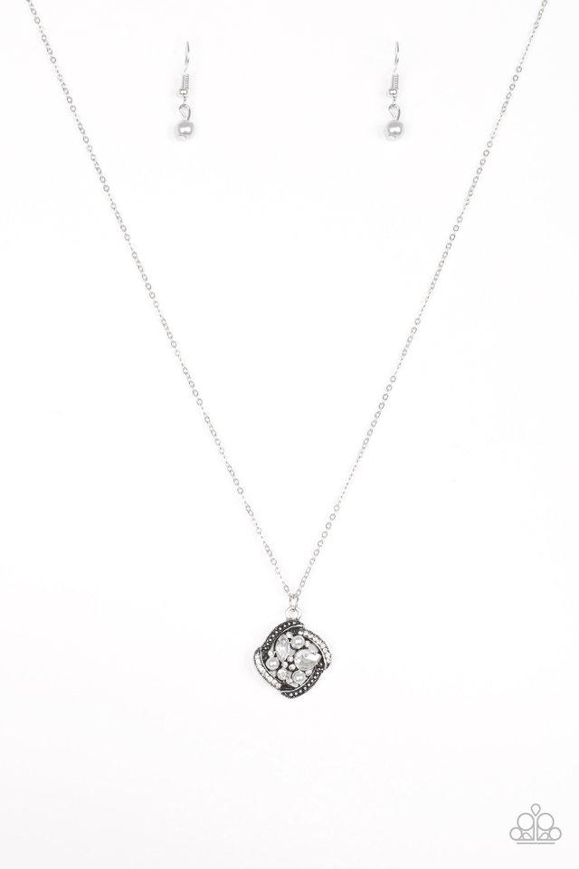 Paparazzi Necklace ~ Speaking Of Timeless - Silver