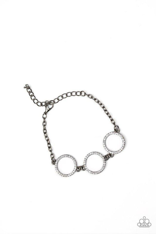 Paparazzi Bracelet ~ Dress The Part - Black