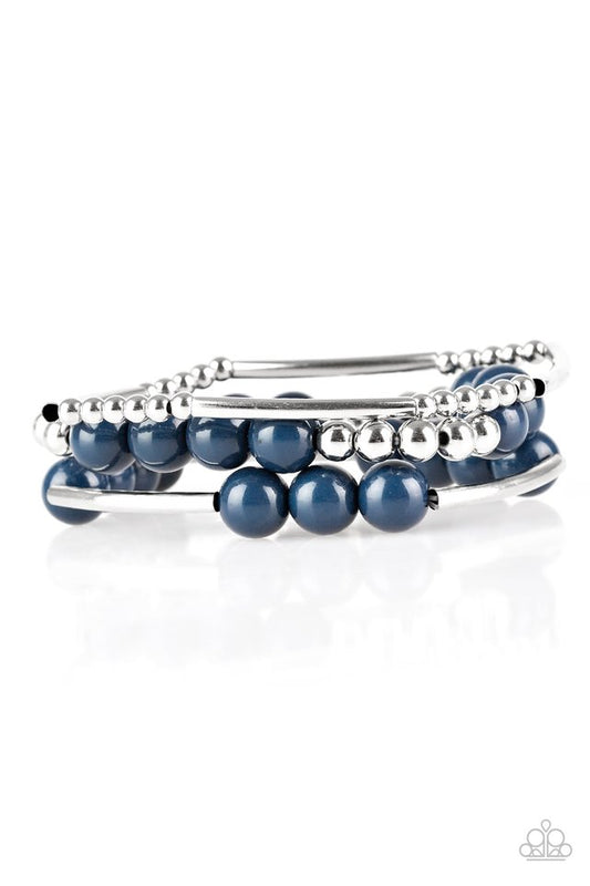 New Adventures - Blue - Paparazzi Bracelet Image