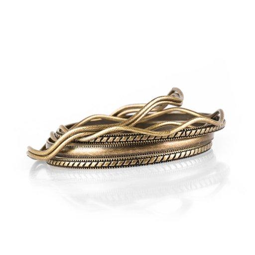 Paparazzi Bracelet ~ Zesty Zimbabwe - Brass