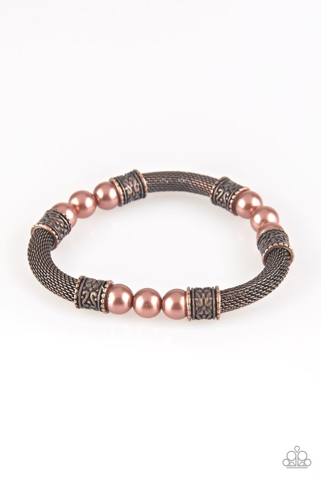 Talk Some SENSEI - Copper - Paparazzi Bracelet Image