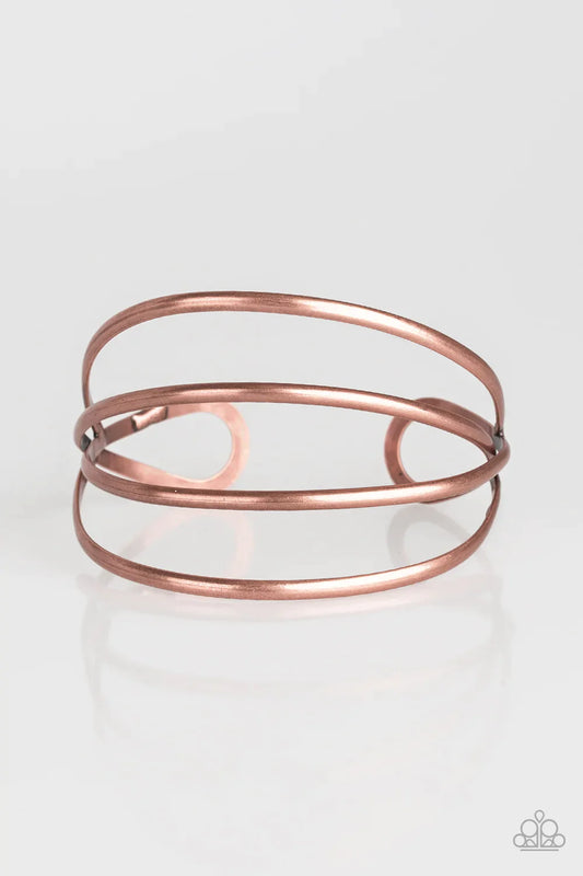 Paparazzi Bracelet ~ Take A CATWALK - Copper