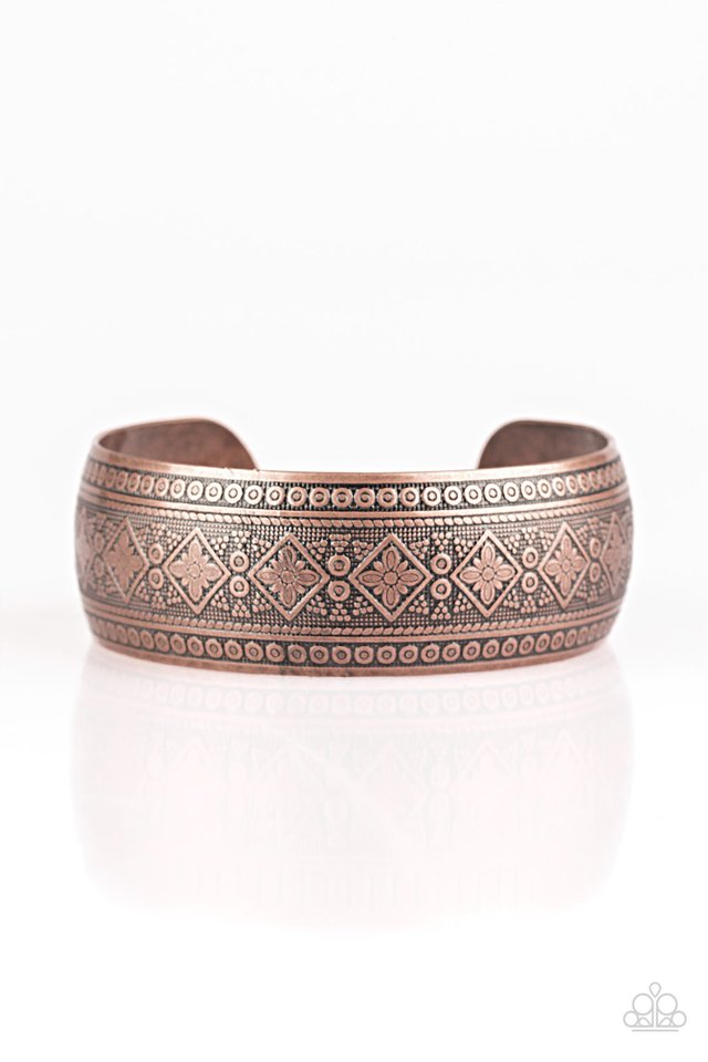 Gorgeously Gypsy - Copper - Paparazzi Bracelet Image