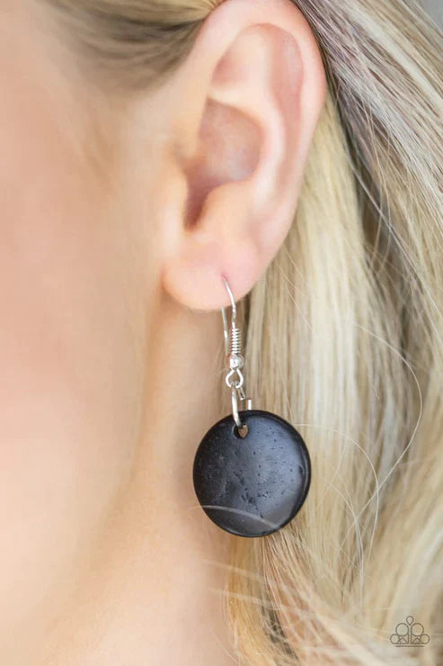 Paparazzi Necklace ~ Costa Maya Majesty - Black