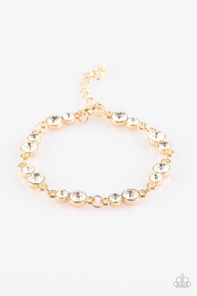 Paparazzi Bracelet ~ Twinkle Twinkle Little STARLET - Gold