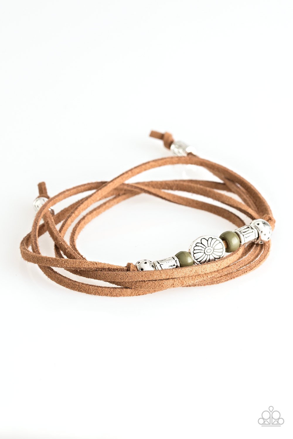 Paparazzi Bracelet ~ Clear A Path - Green