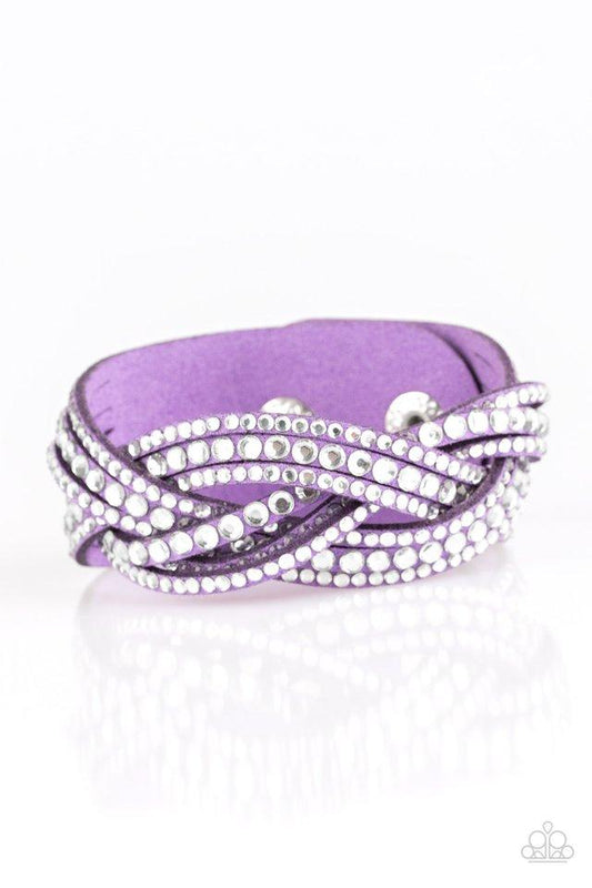 Paparazzi Bracelet ~ Bring On The Bling - Purple