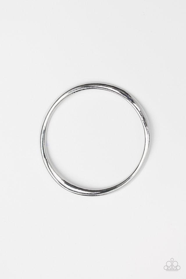 Paparazzi Bracelet ~ Awesomely Asymmetrical - Silver