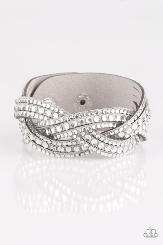 Bring On The Bling - Silver - Paparazzi Bracelet Image