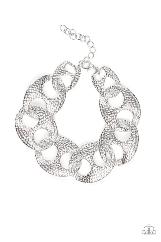 Casual Connoisseur - Silver - Paparazzi Bracelet Image