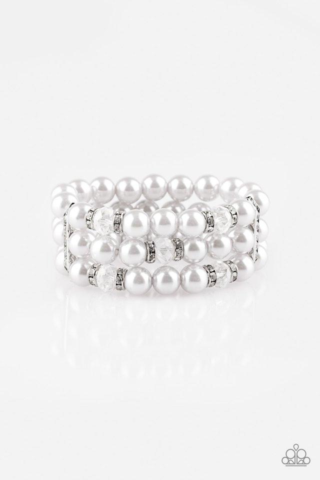 Paparazzi Bracelet ~ Undeniably Dapper - Silver
