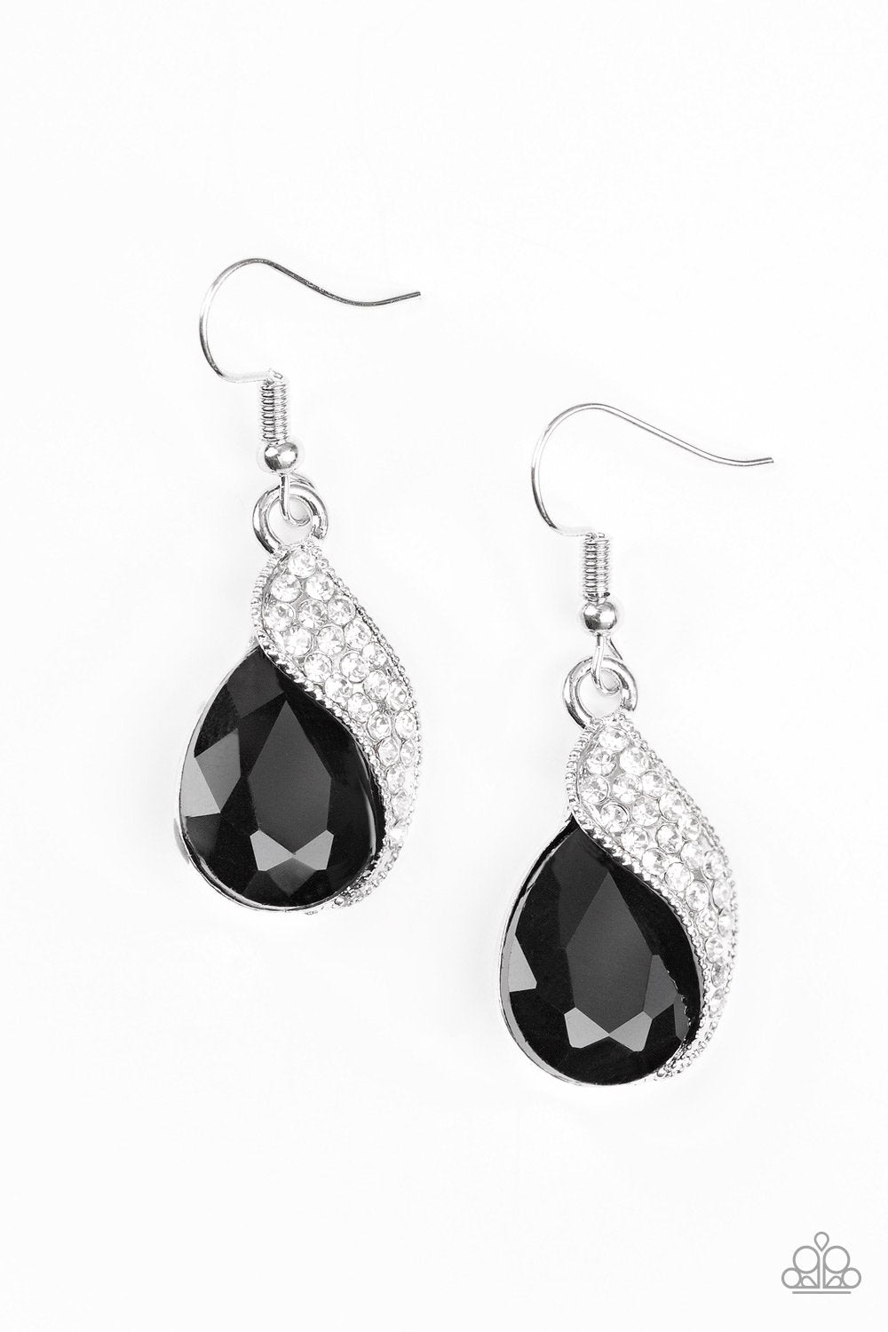 Paparazzi Earring ~ Easy Elegance - Black